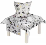 DekorTextil Ubrus vánoční - Hvězdičky ROZMĚR: 120 x 140 cm