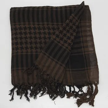 Šátek Šátek palestina arafat bavlněný hnědá