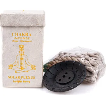 Vonná tyčinka Tibetské vonné provázky Chakra Incense - Solar Plexus