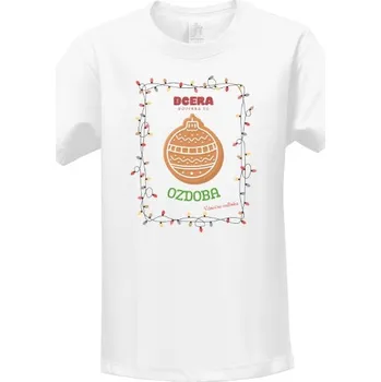 Pánské oblečení Tričko s potiskem Vánoční set - dcera dětské