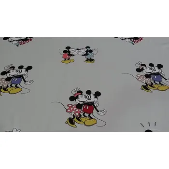 BYTEMA Dětská dekorační látka LOVE MINNIE šíře 140 cm