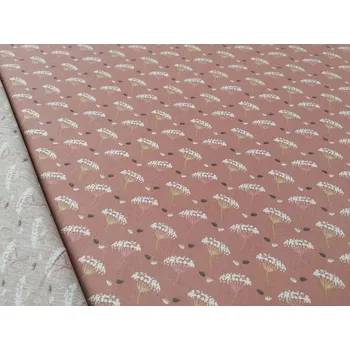 BYTEMA Bavlněná látka Kmín starorůžový šíře 150 cm