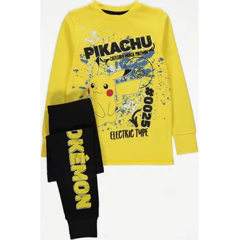 Chlapecké pyžamo GEORGE CHLAPECKÉ PYŽAMO "POKÉMON PIKACHU" Barva: žlutá, Velikost: 10-11 let (146)