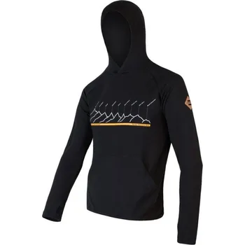 Pánská mikina Mikina pánská SENSOR MERINO UPPER RJ černá XL
