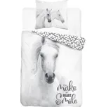 Detexpol Kůň bílé 140 x 200, 70 x 80 cm…