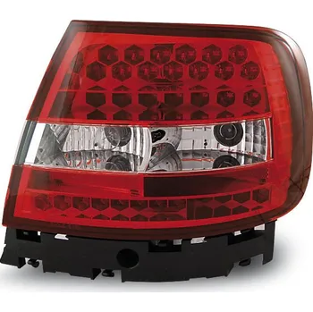 Zadní světlomet TUNING-TEC Zadní světla Audi A4 95-00 sedan - krystal/červené LED 2