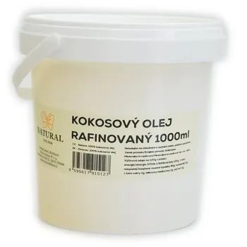 Rostlinný olej Natural Jihlava Kokosový olej rafinovaný 1 l