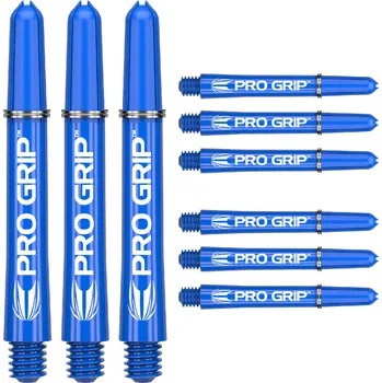 Příslušenství pro šipky Násadky Target Pro Grip Blue Midi 3 sady