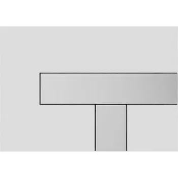Ovládací panel malý SANIT LOS bílý/chrom lesk