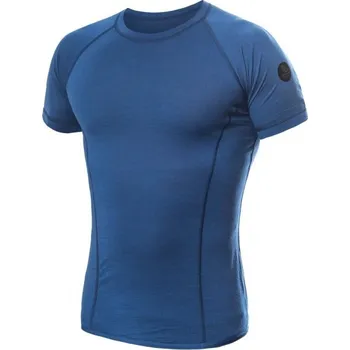 Cyklistické oblečení Triko krátké pánské SENSOR MERINO AIR tm. modré L