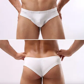 Pánské erotické prádlo Pánské sexy mini brazilky, JS22 brave person howie Bílá XL