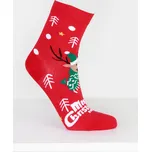 Aura.via Vánoční ponožky SNP9357R.WH Velikost: 35-38