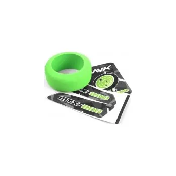 RC vybavení 1:18 Maverick Atom 4WD Electric Truck: Mechový kroužek volantu vysílače a zelené samolepky