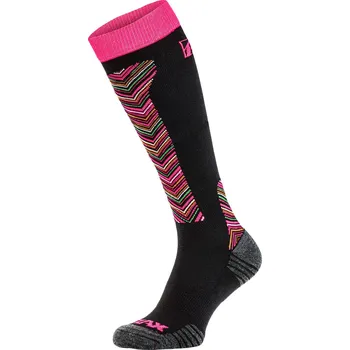 Dámské ponožky ponožky Relax Apres - RSO40A/Black/Pink 35-38