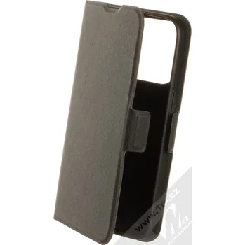 Pouzdro na mobilní telefon 1Mcz Mono Book flipové pouzdro pro Apple iPhone 15 Pro černá (black)