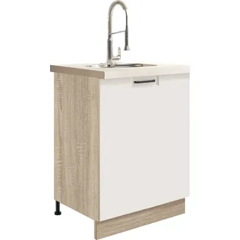 Kuchyňská skříňka OLIVIA white spodní skříňka 11D "60"