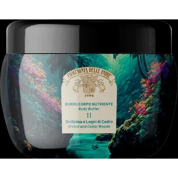 Pleťový krém Parfémový tělový krém Orchidej a Cedrové dřevo Compagnia delle Indie