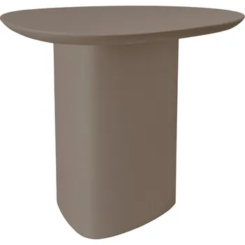 Toaletní stolek Hnědý lakovaný odkládací stolek RAGABA CELLS 50 x 50 cm