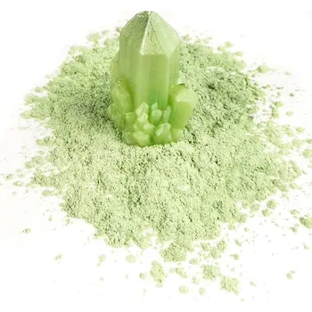 Metalický prášek – světle zelený Hmotnost: 5 g