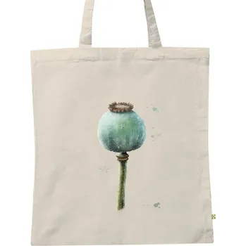 Nákupní taška BIO plátěná taška s potiskem Makovice