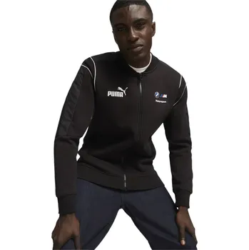 Pánské oblečení PUMA BMW MMS MT7 SWEAT JACKET BLACK 621213 01 Černá M
