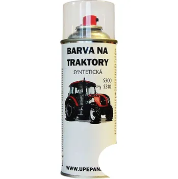 Barva ve spreji U PEPÁNKA s.r.o. BARVY NA TRAKTORY ZETOR ve spreji syntetické, BÍLÁ lesklá 400ml
