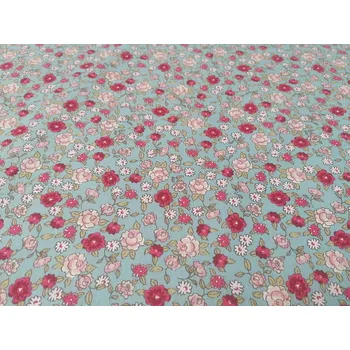 BYTEMA Dekorační látka SARINA tyrkys šíře 160 cm