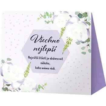 Čaj Albi Dárkový čaj v krabičce Všechno nejlepší II 50 g