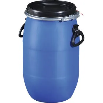 Plastový sud s víkem 30 l modrý
