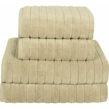 Ručník DekorTextil Mikrobavlněný ručník nebo osuška Delux - béžová ROZMĚR: 50 x 95 cm