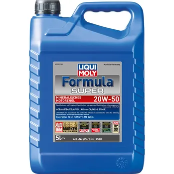 Motorový olej LIQUI MOLY FORMULA SUPER 20W-50 - 20L