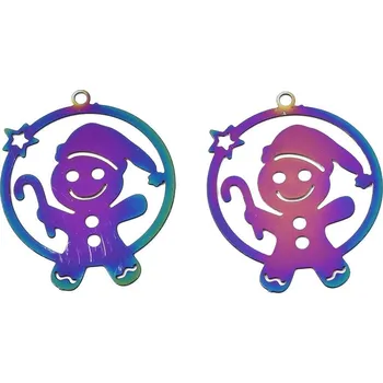 Korálek Kov 890 (23x20x0.3 mm)