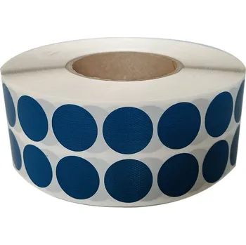 Lepicí páska TLP fixační kolečko modré, průměr 30 mm, 3000ks na roli