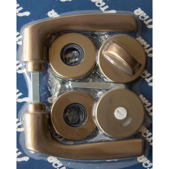 Stavebniny Matgroup Kování MONET-Rozeta F4, WC, BRONZ elox