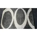SPOLTEX Kusový koberec SHAGGY EXTRA elipsy 200 x 290 cm