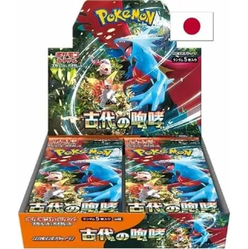 Sběratelská karetní hra Pokémon Scarlet and Violet Ancient Roar Booster Box - japonsky
