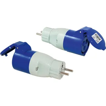 Elektrická zásuvka Zástrčka adaptéru Schuko - CEE