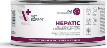 Krmivo pro kočku VetExpert Hepatic Cat Adult vlhké krmivo 100 g