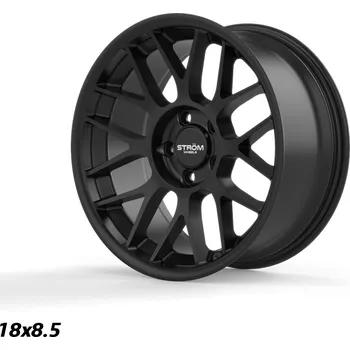 Alu kolo STROM STR2 disk 19x9.5 5x120 72.6 ET27, Full Satin Black