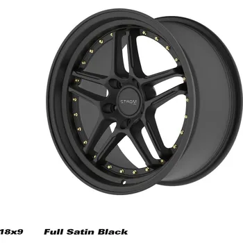 Alu kolo STROM DS-05 disk 18x9 5x114 73.1 ET33, Full Satin Black