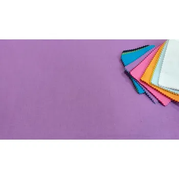 BYTEMA Bavlněná látka UNI lila tmavá šíře 150 cm