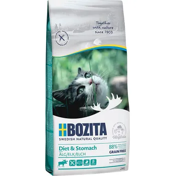 Krmivo pro kočku 2kg Bozita Grain Free Diet & Stomach s losem