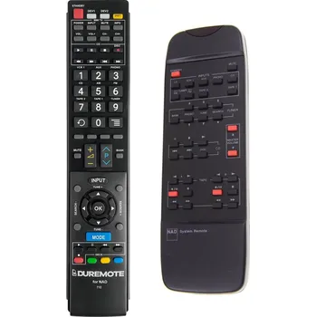 NAD 712 + ovládání TV (mini TV) - dálkový ovladač duplikát