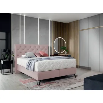 Postel ELTAP Čalouněná postel CORTINA Boxsprings 180 x 200 cm Látka čalounění: Loco 24