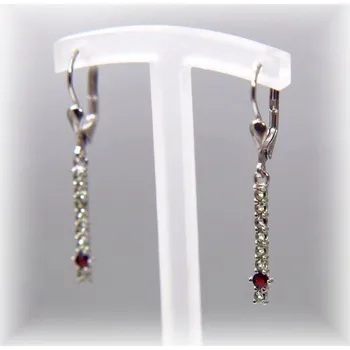 Náušnice bílé zlato