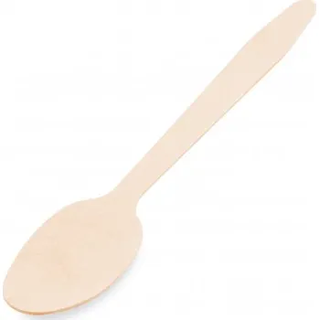 Jednorázové nádobí Lžíce ze dřeva 16,5 cm XL 66739