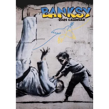 Vydavatelství Hlinsko Nástěnný kalendář A3 Banksy 2024 - Zbozi.cz