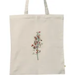 BIO plátěná taška s potiskem Větvička - bobule