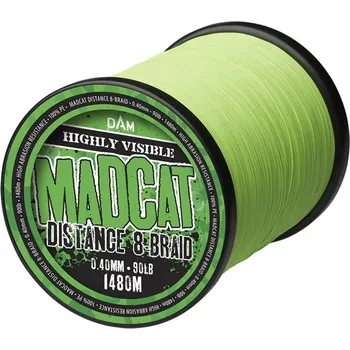 MADCAT Šňůra Distance 8 Braid 0,45mm 47,80kg 1210m (MADCAT Distance 8 Braid 0,45mm 47,80kg)