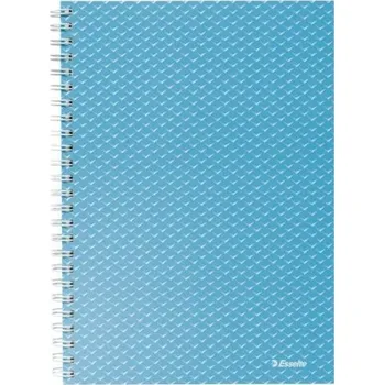 Zápisník Blok Esselte Colour'Breeze A5 linka, modrý